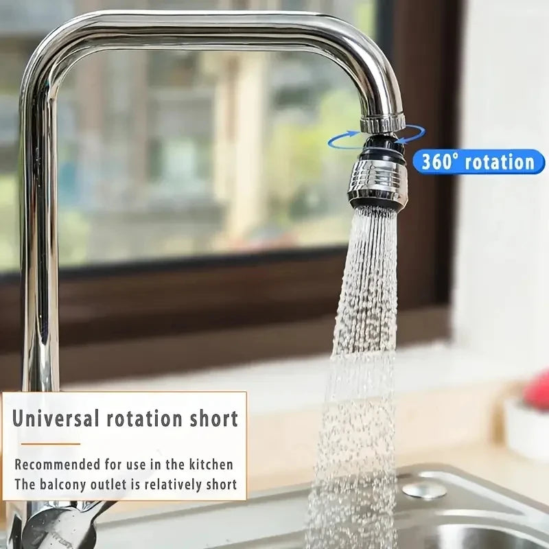 360 Degree Faucet Anti Splash Head Kitchen Water Saver