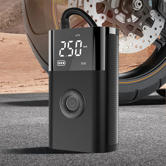 Portable Inflator Compressor+wirless charger