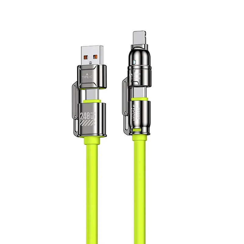 The Ultimate 4-in-1 Fast Charging Cable