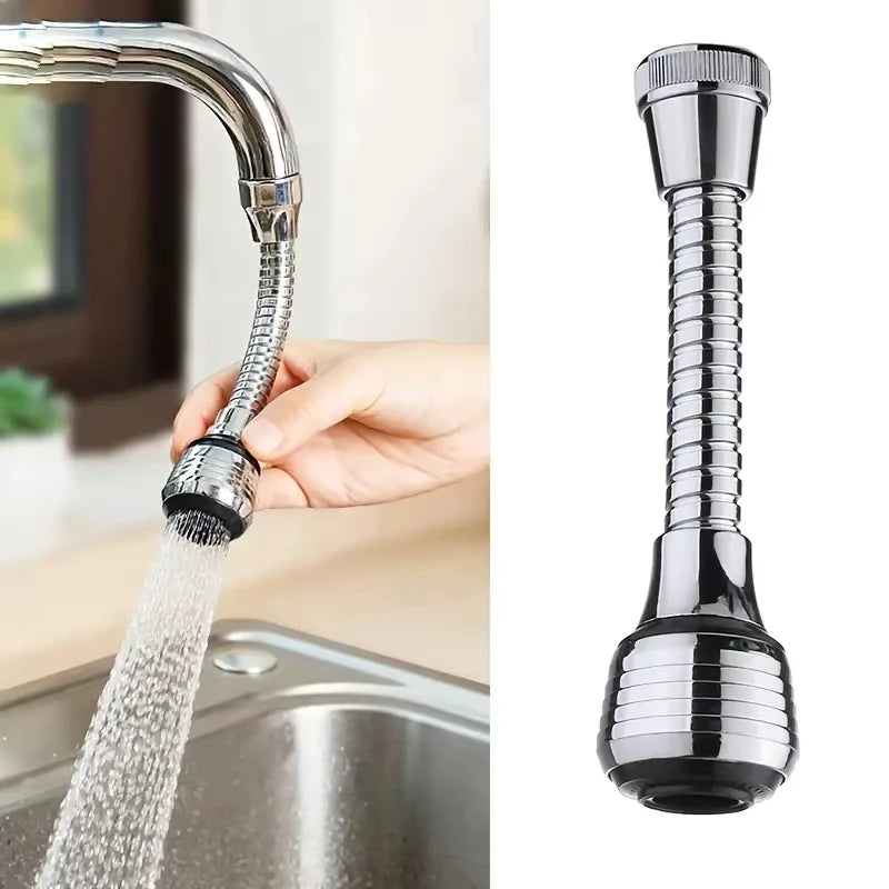 360 Degree Faucet Anti Splash Head Kitchen Water Saver